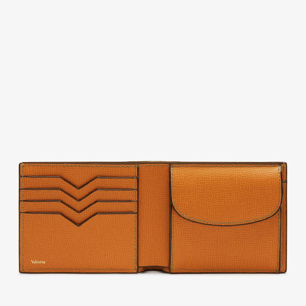 Valextra Portafoglio versatile Bifold in Pelle Marrone | Valextra Sconti questo mese