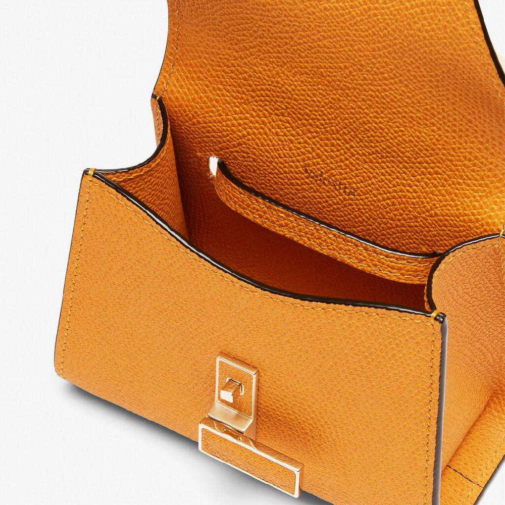 Valextra Borsa da cintura in pelle marrone con tracolla | Valextra Iside Qualità Garantita