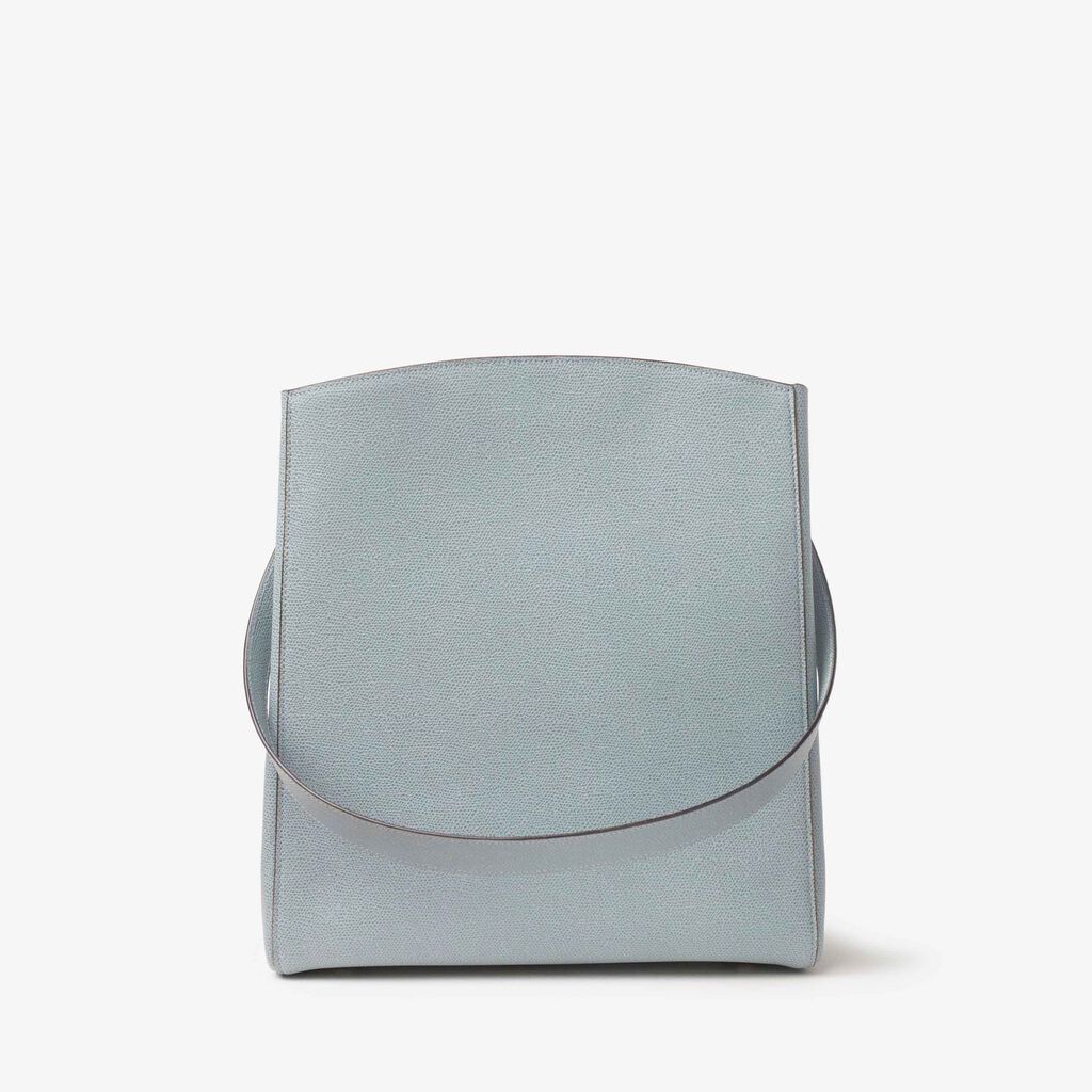 Valextra Borsa a spalla Media in Pelle Blu | Valextra Brera Offerta speciale