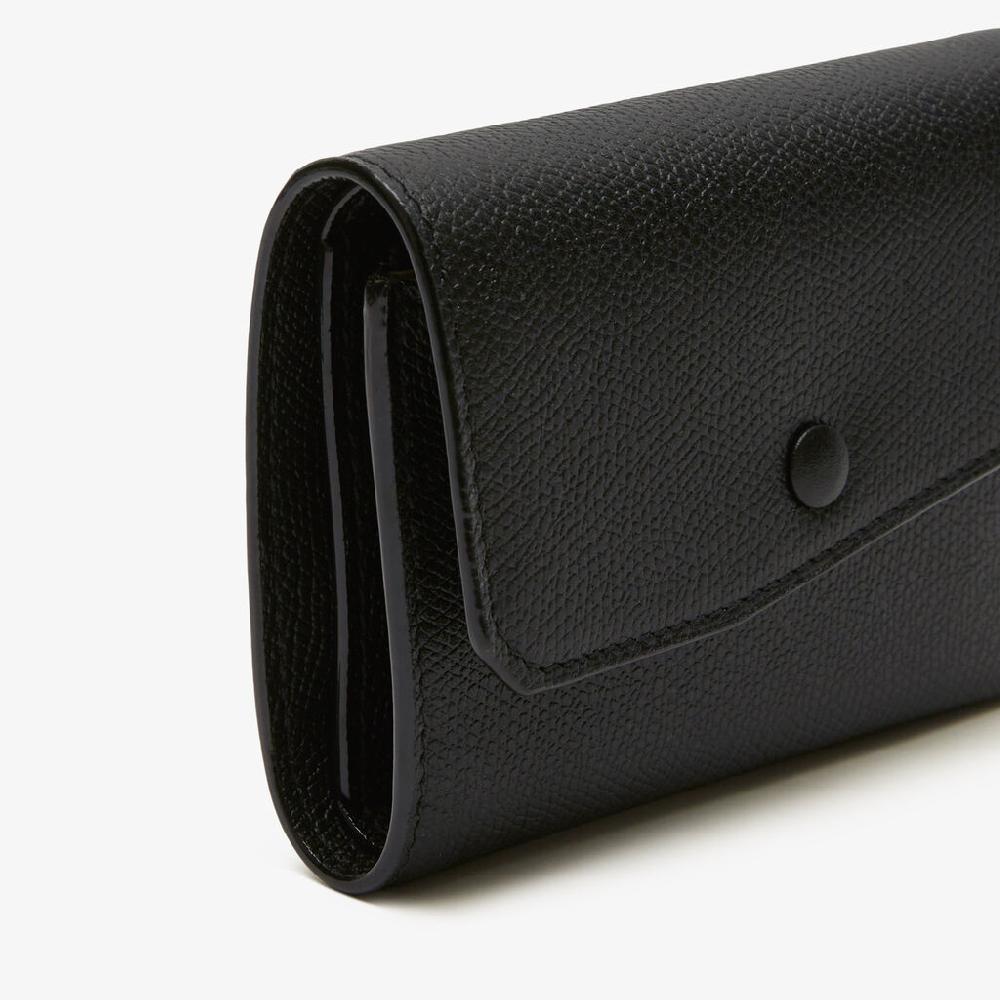 Valextra Portafoglio compatto di Lusso in Pelle Nera | Valextra Pocket Black Friday