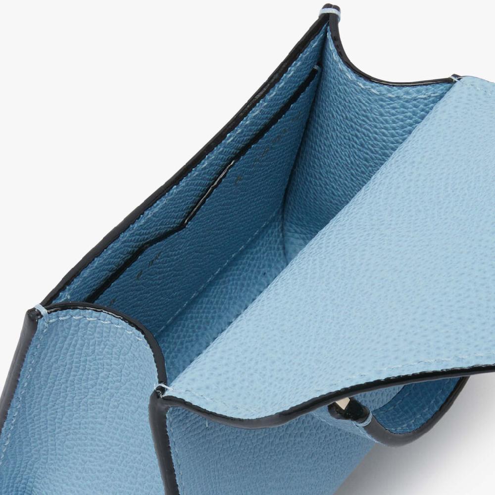 Valextra Borsa cintura da Donna di Lusso in Pelle Blu | Valextra Iside Smaltimento dello stoccaggio