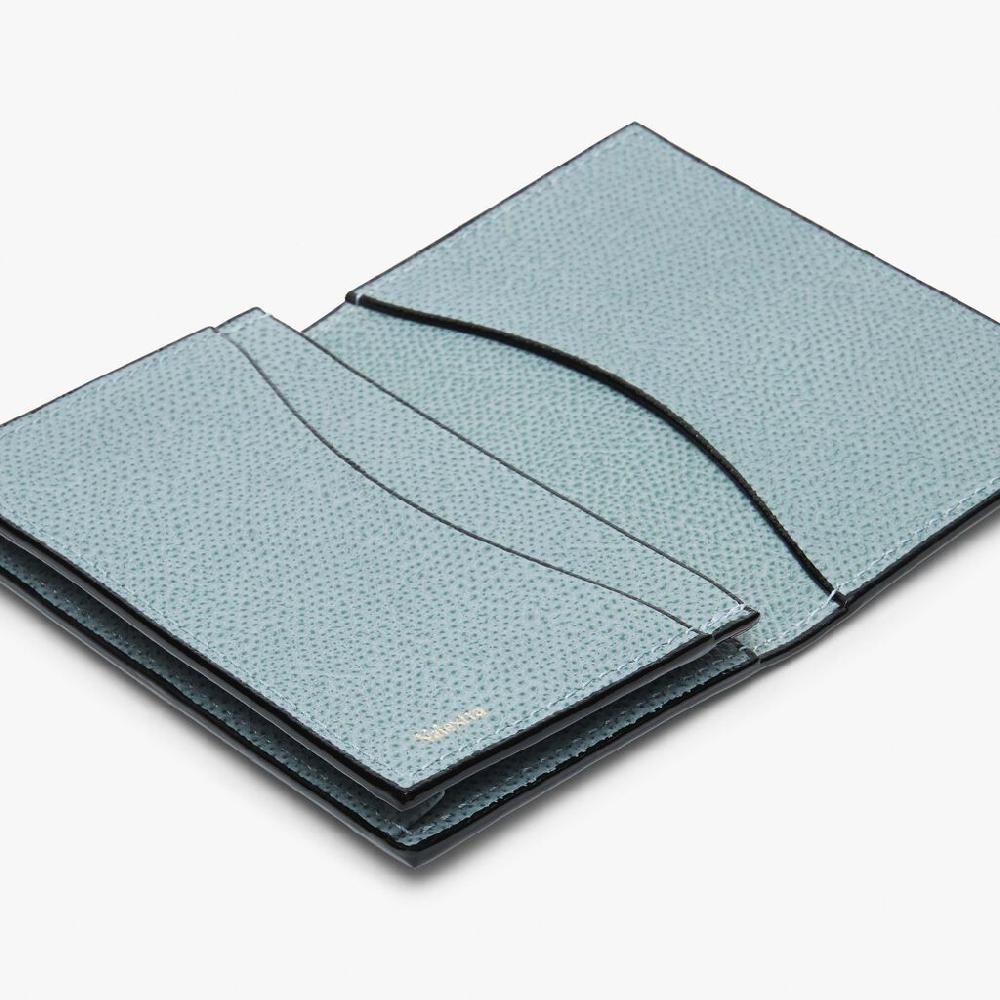 Valextra Porta carte di credito in Pelle Azzurra cerulea | Valextra Offerte speciali