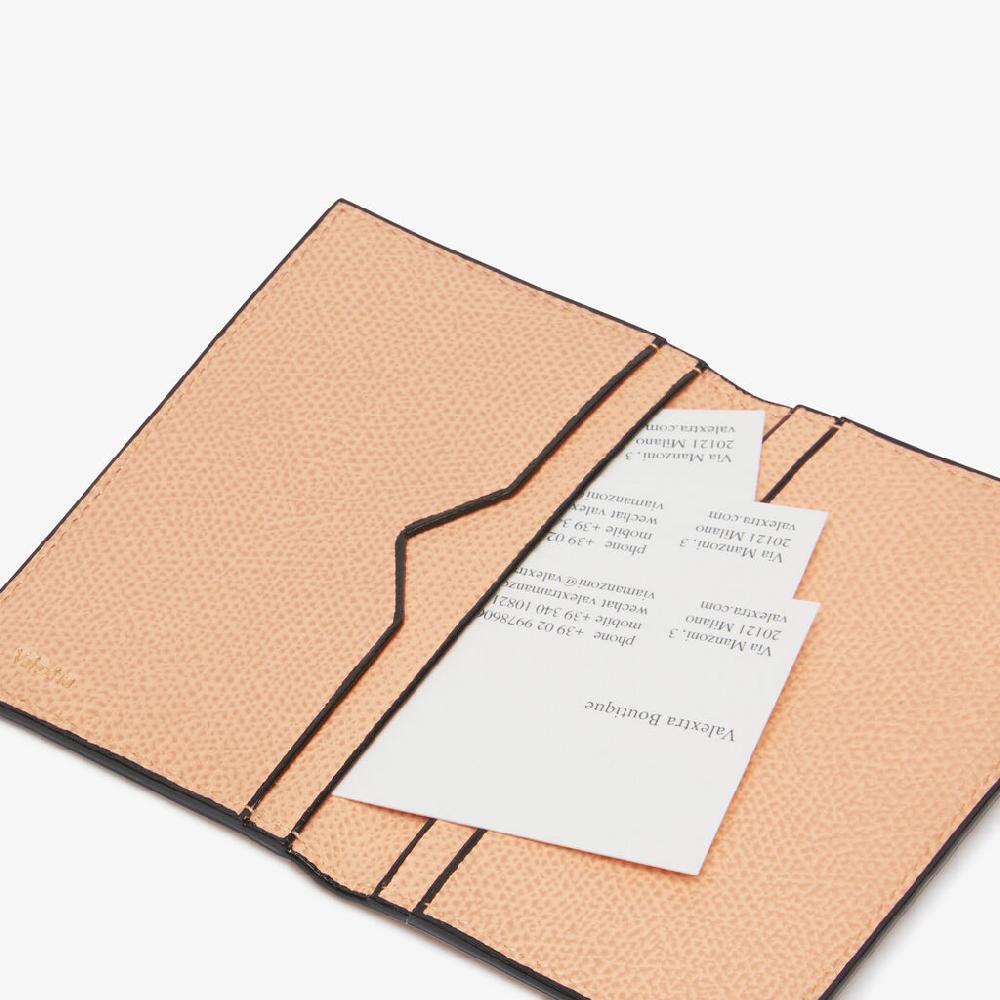 Valextra Porta carte di credito in Pelle Rosa Cipria | Valextra Offerta settimanale