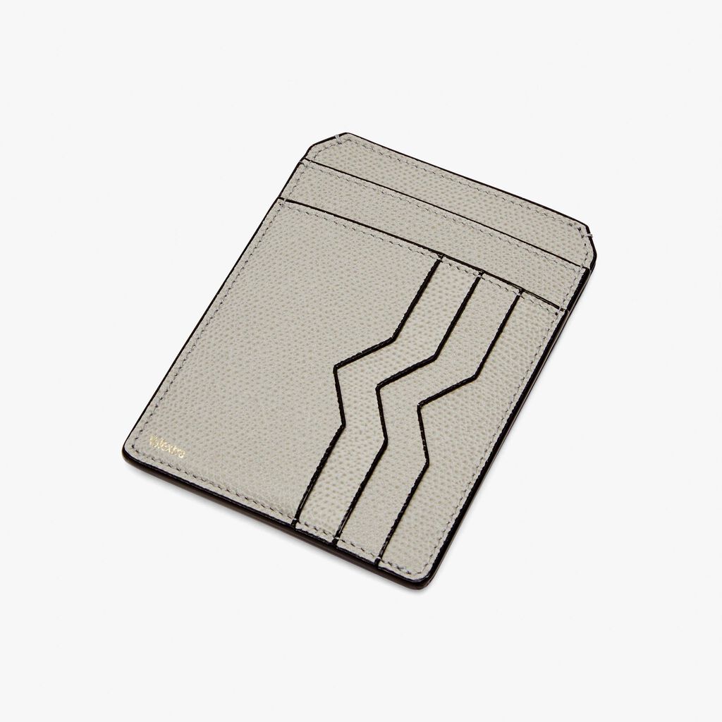Valextra Porta carte di credito in Pelle Grigio chiaro | Valextra Fino al 60% di sconto