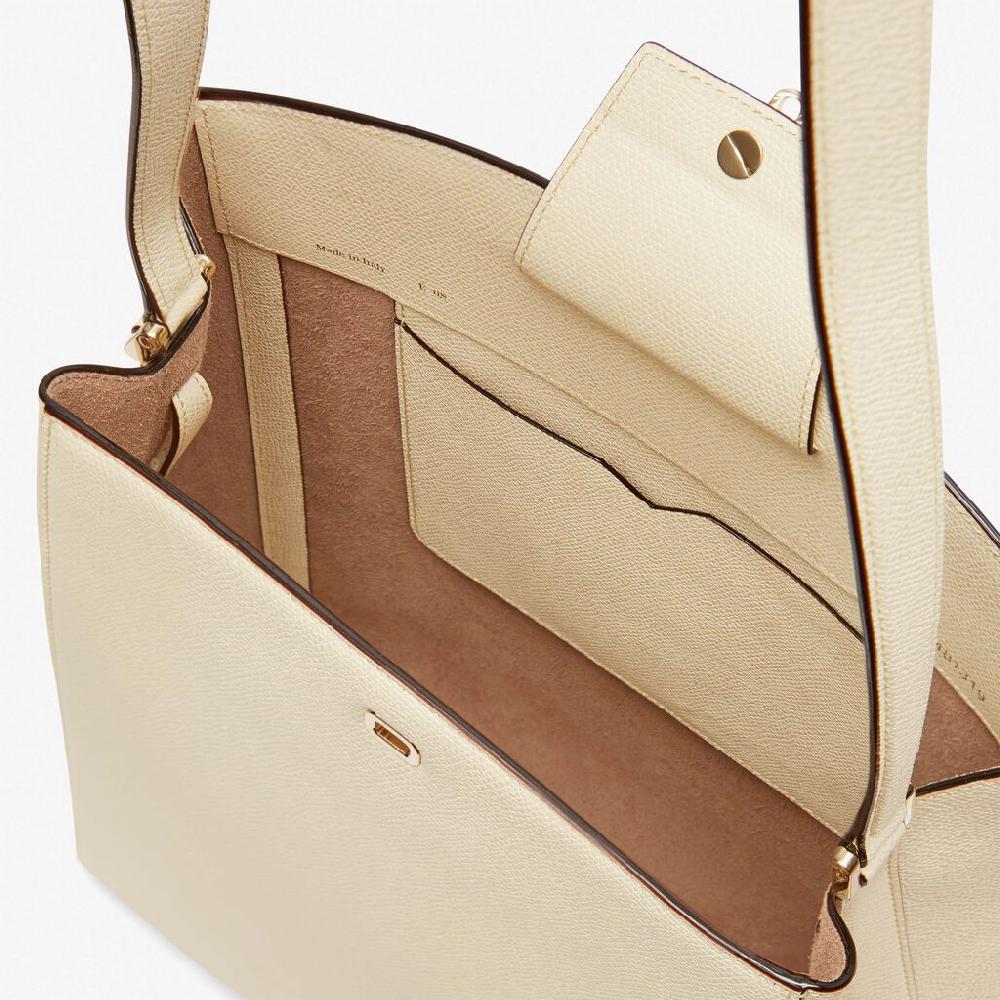 Valextra Borsa a spalla Media in Pelle Bianca | Valextra Brera Solo un giorno rimasto