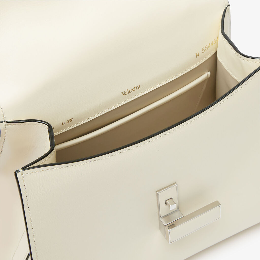 Valextra Borsa a mano Donna in Pelle palmellata Bianca | Valextra Iside 50% di sconto con spedizione gratuita