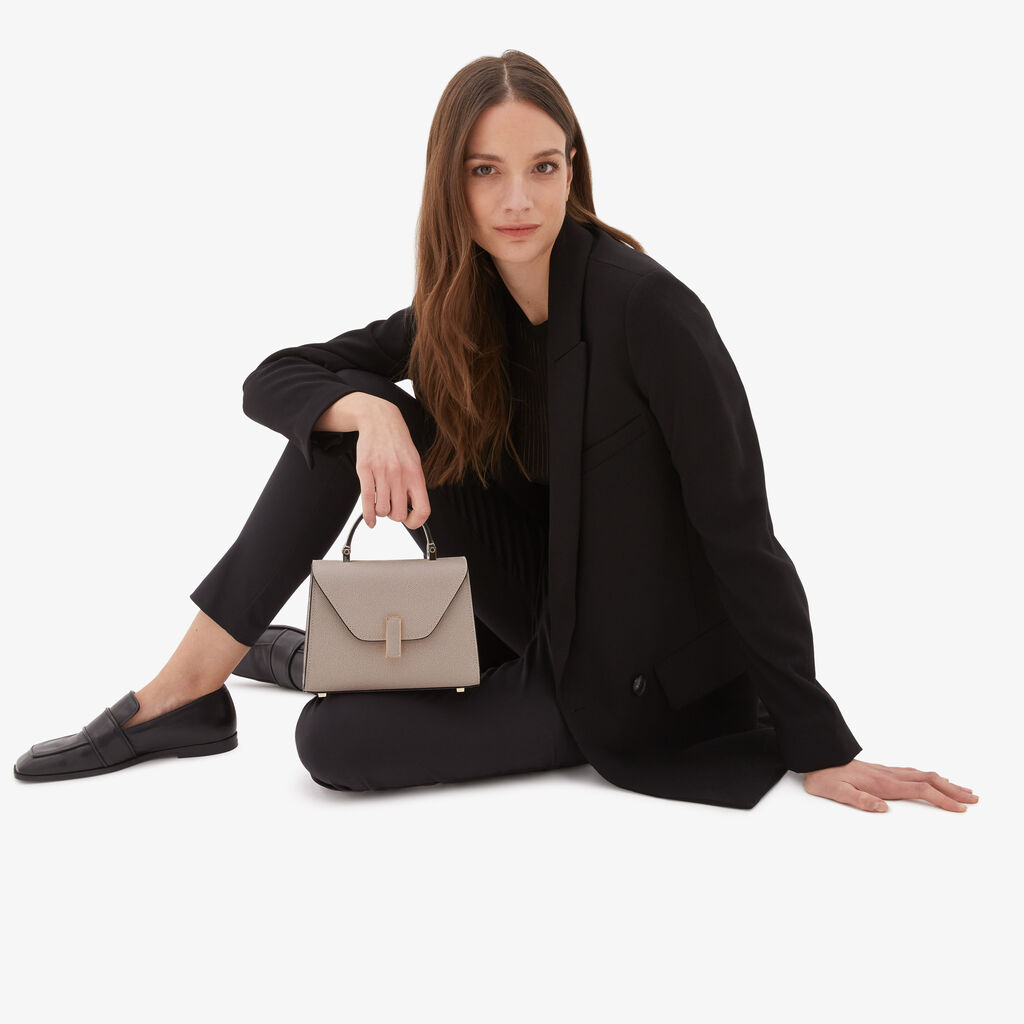 Valextra Borsetta a mano Micro in Pelle Rosa Nude | Valextra Iside Fino Al -60%