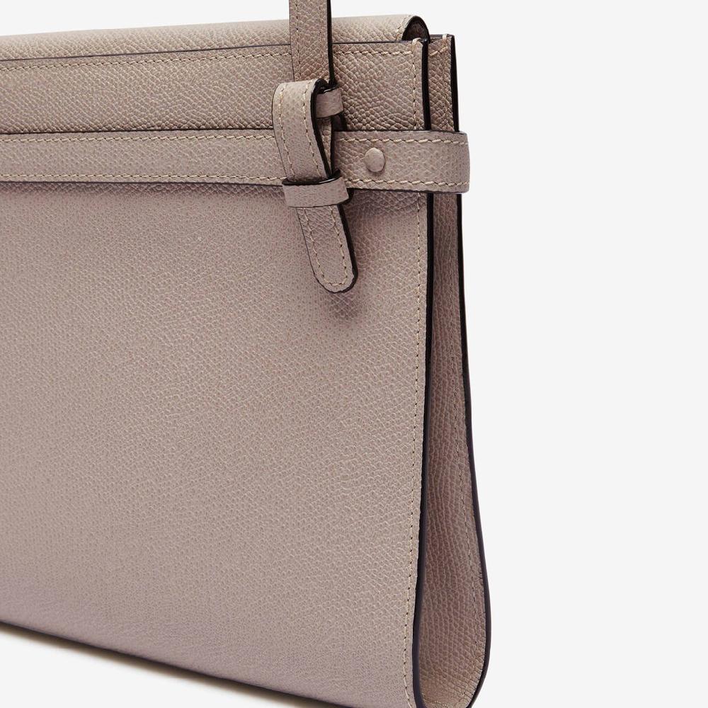 Valextra Borsa tracolla da Donna in Pelle Rosa Nude | Valextra Brera Spedizione gratuita