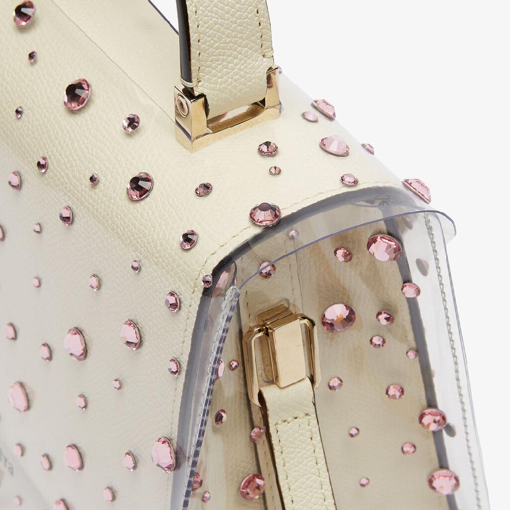 Valextra Impermeabile borsa Donna Trasparente e Rosa | Valextra Iside Prezzo di fabbrica
