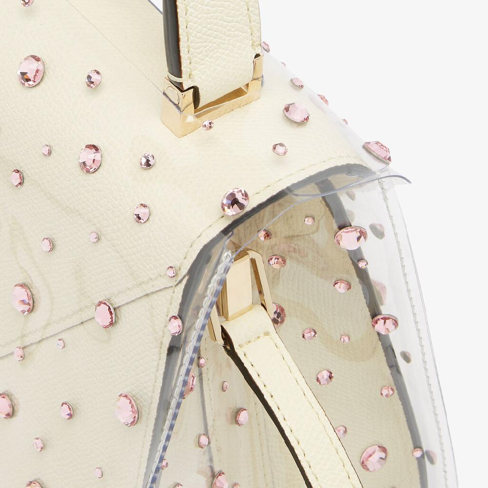 Valextra RAINCOAT PICCOLO ISIDE ECOLINE SHEER CON STRASS PRECIOSA E LOGO VALEXTRA Offerta speciale