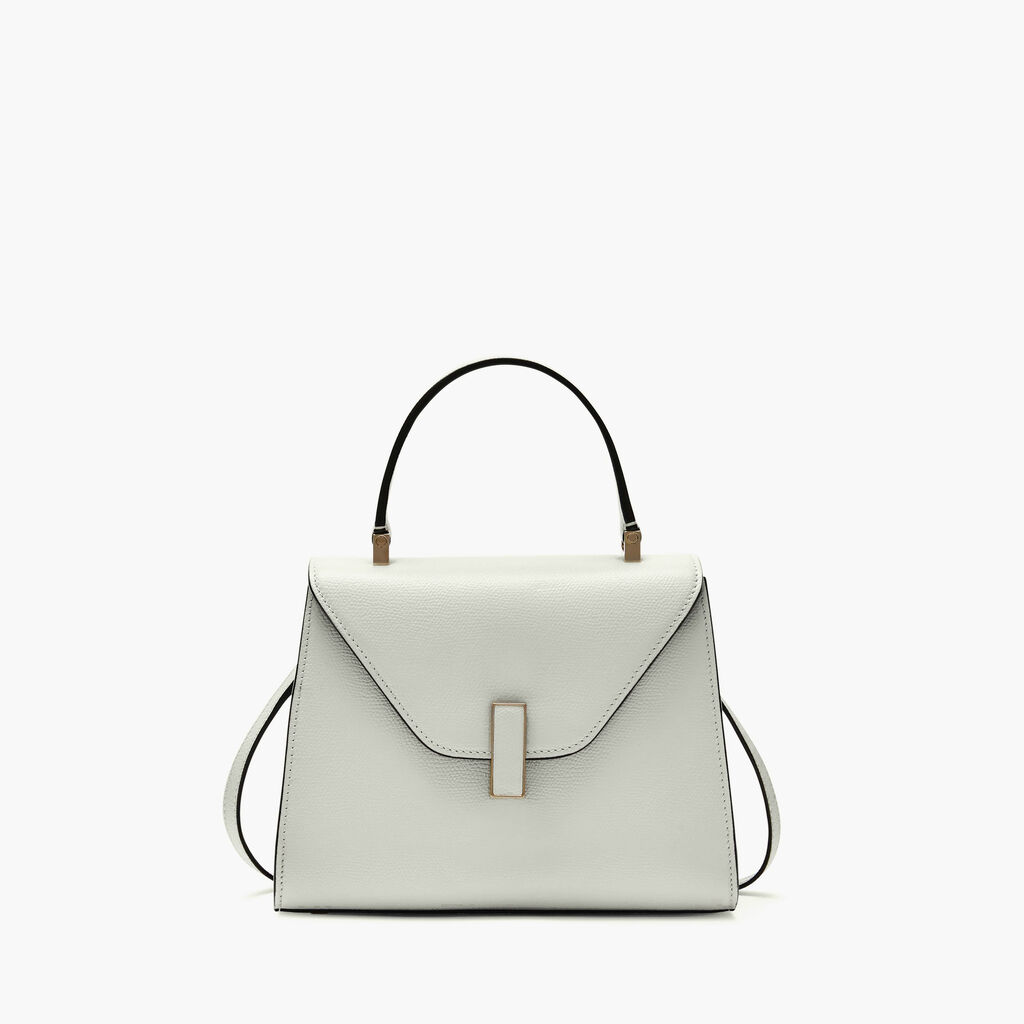 Valextra Borsa a mano Mini in Pelle Bianco Ottico | Valextra Iside Flash Sale