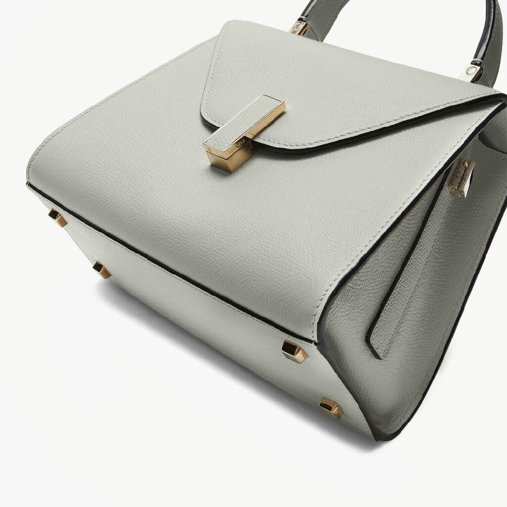 Valextra Borsa a mano Mini in Pelle Bianco Ottico | Valextra Iside Flash Sale