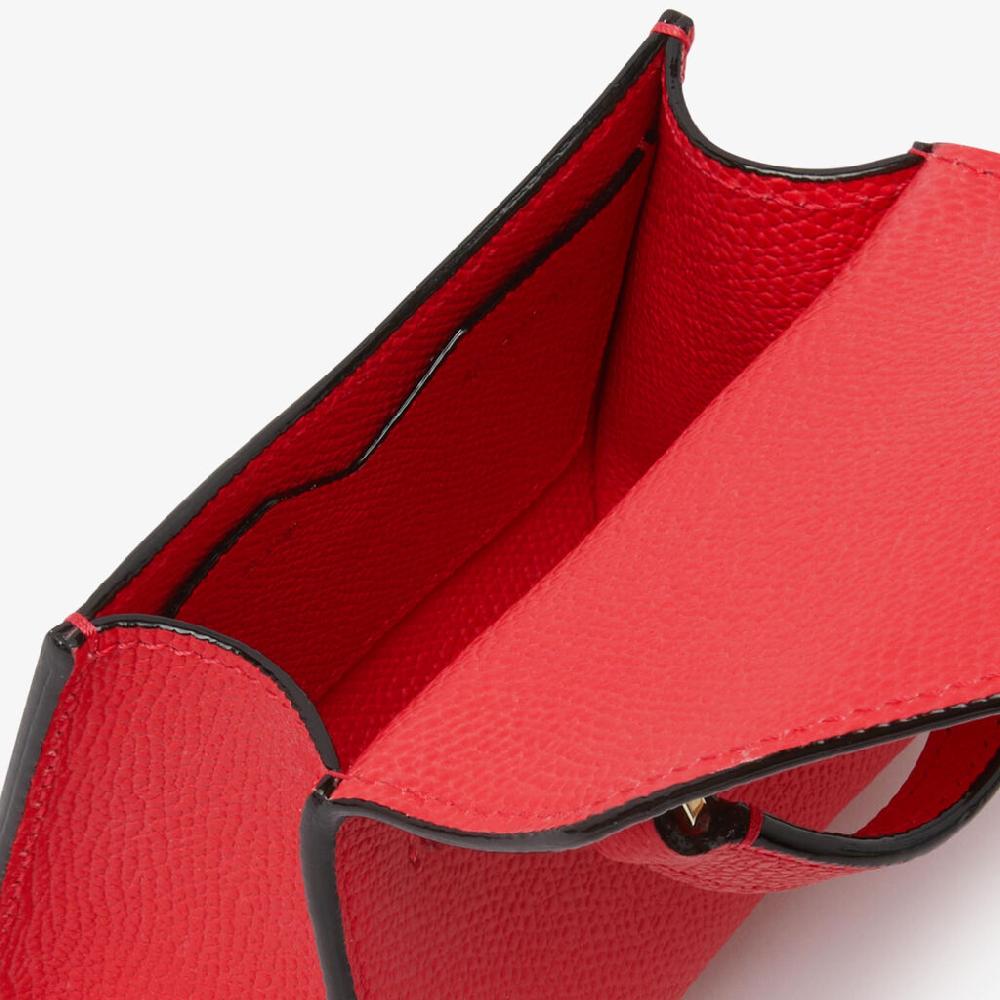 Valextra Borsa cintura da Donna di Lusso in Pelle Rossa | Valextra Iside Offerta Anniversario