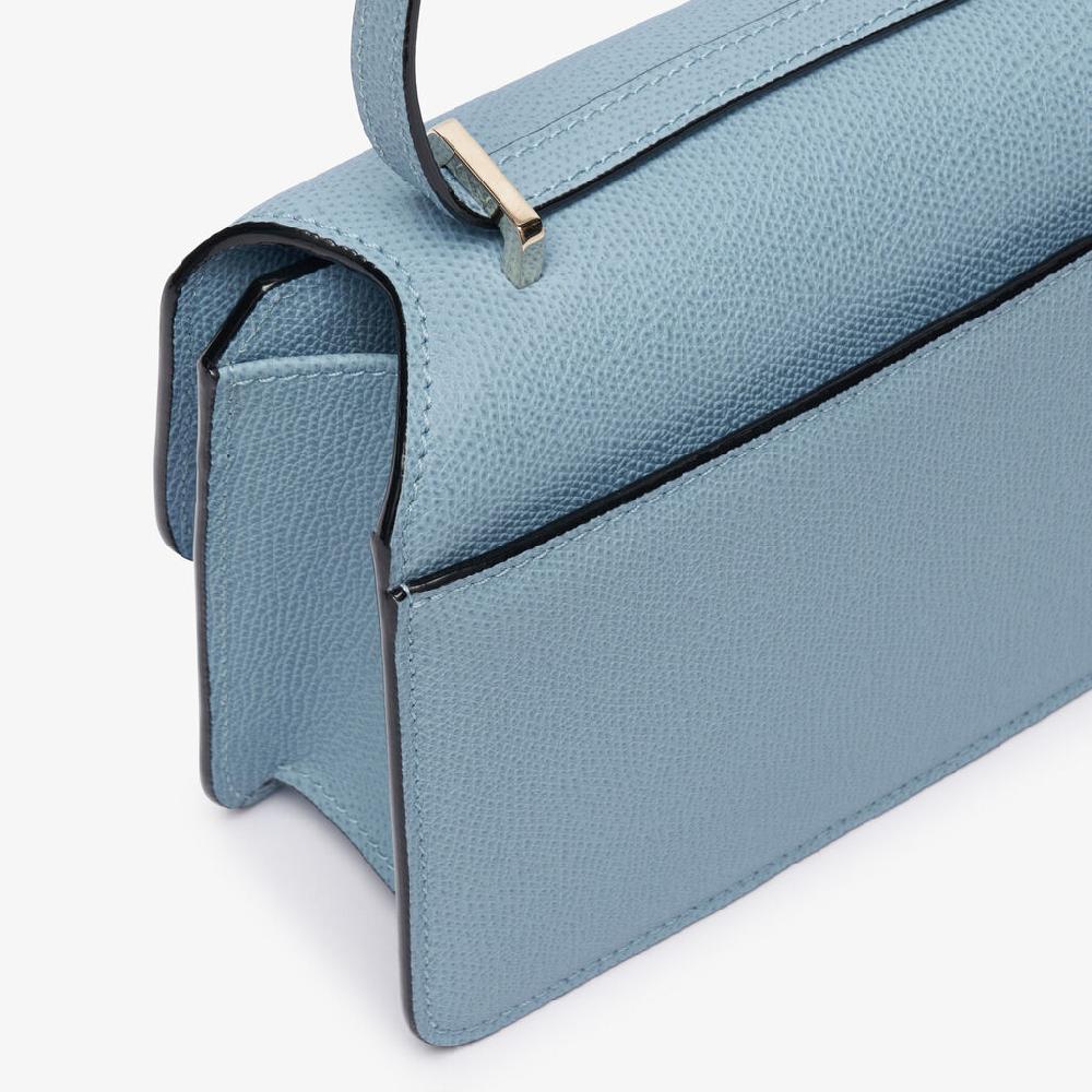 Valextra Borsa a tracolla da Donna in Pelle Azzurra | Valextra Latest fashion