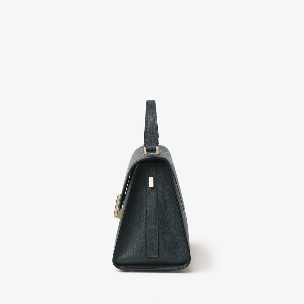 Valextra Borsa a mano Media in Pelle Verde | Valextra Iside In Linea
