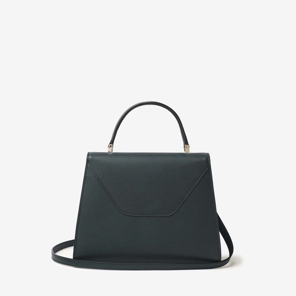 Valextra Borsa a mano Media in Pelle Verde | Valextra Iside In Linea