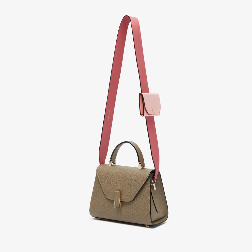Valextra Tracolla per borsa da Donna in Pelle Rosa di Lusso | Valextra Acquista Ora