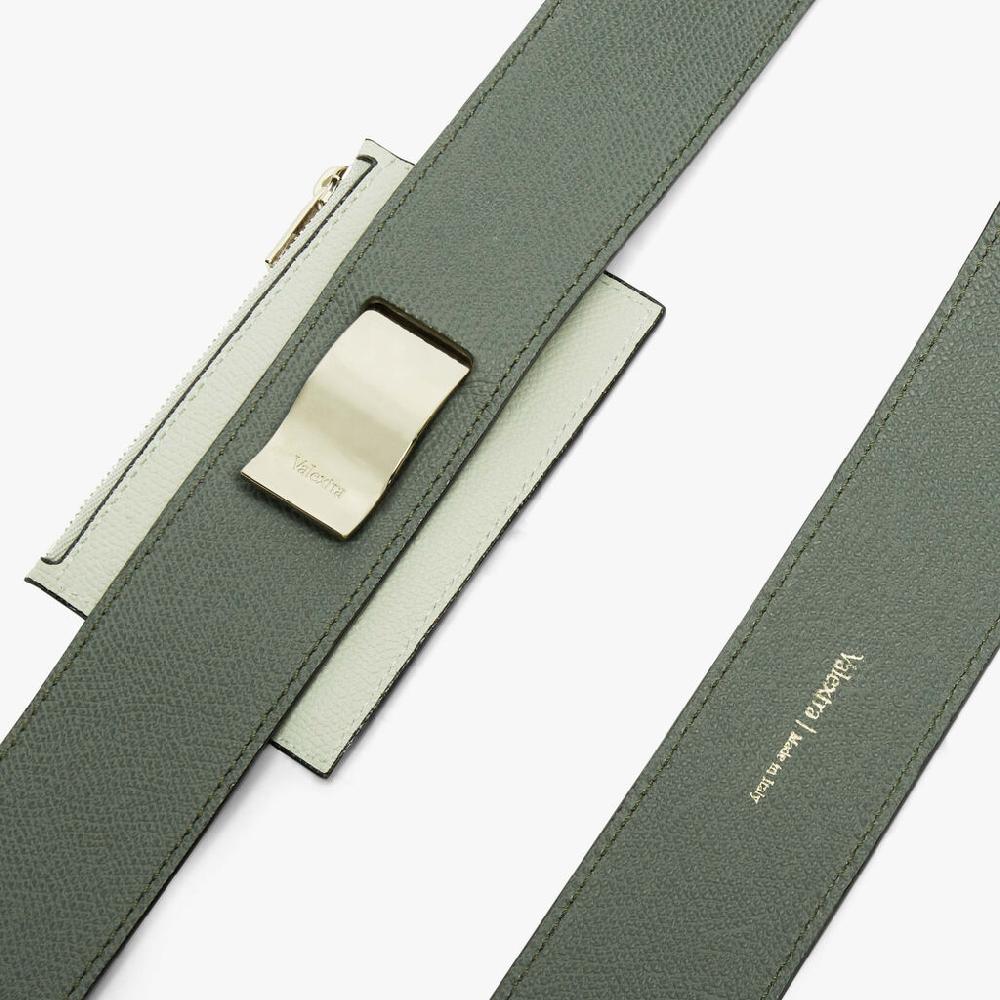 Valextra Tracolla per borsa con porta carte da Donna Verde | Valextra Fino Al -60%