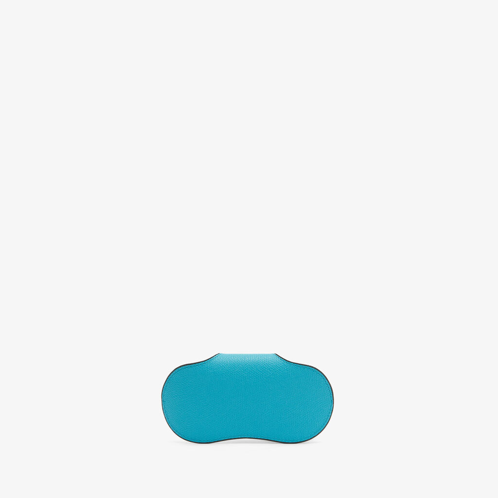 Valextra Custodia porta occhiali di Lusso in Pelle Blu | Valextra Moda