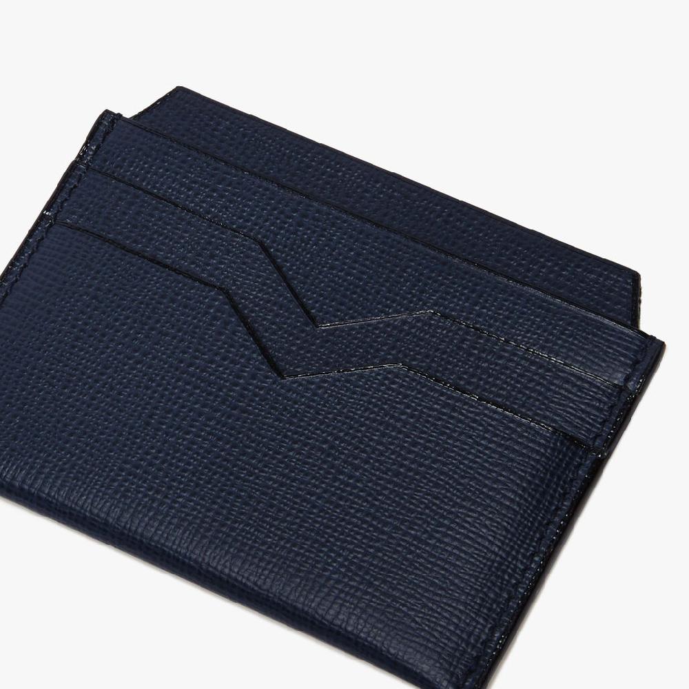 Valextra Portatessere da Donna di Lusso in Pelle Blu | Valextra Online Outlet
