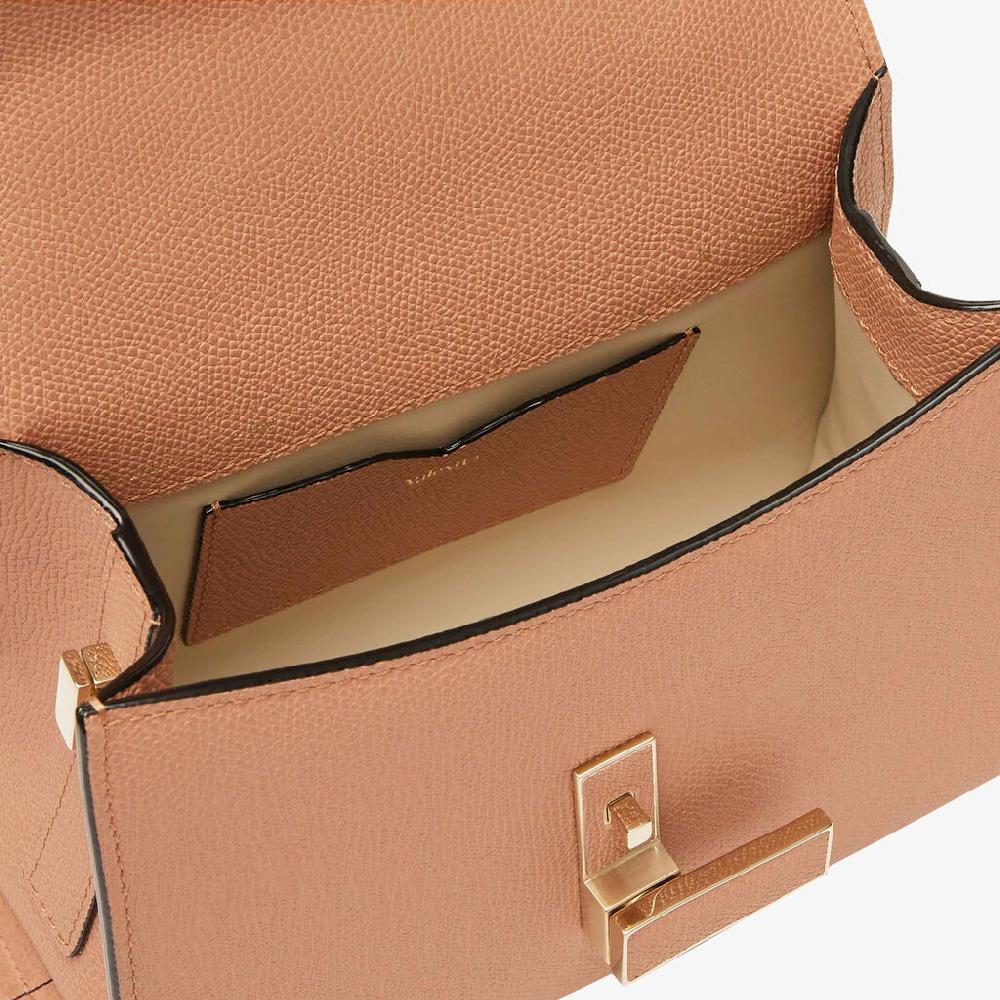 Valextra Borsa a tracolla Donna di Lusso in Pelle Marrone | Valextra Iside Offerte giornaliere