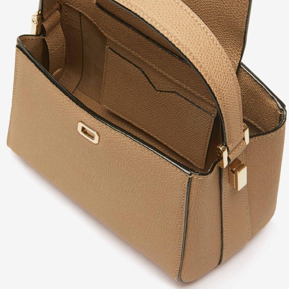 Valextra Borsetta a tracolla da Donna in Pelle Beige | Valextra Brera Prezzo basso