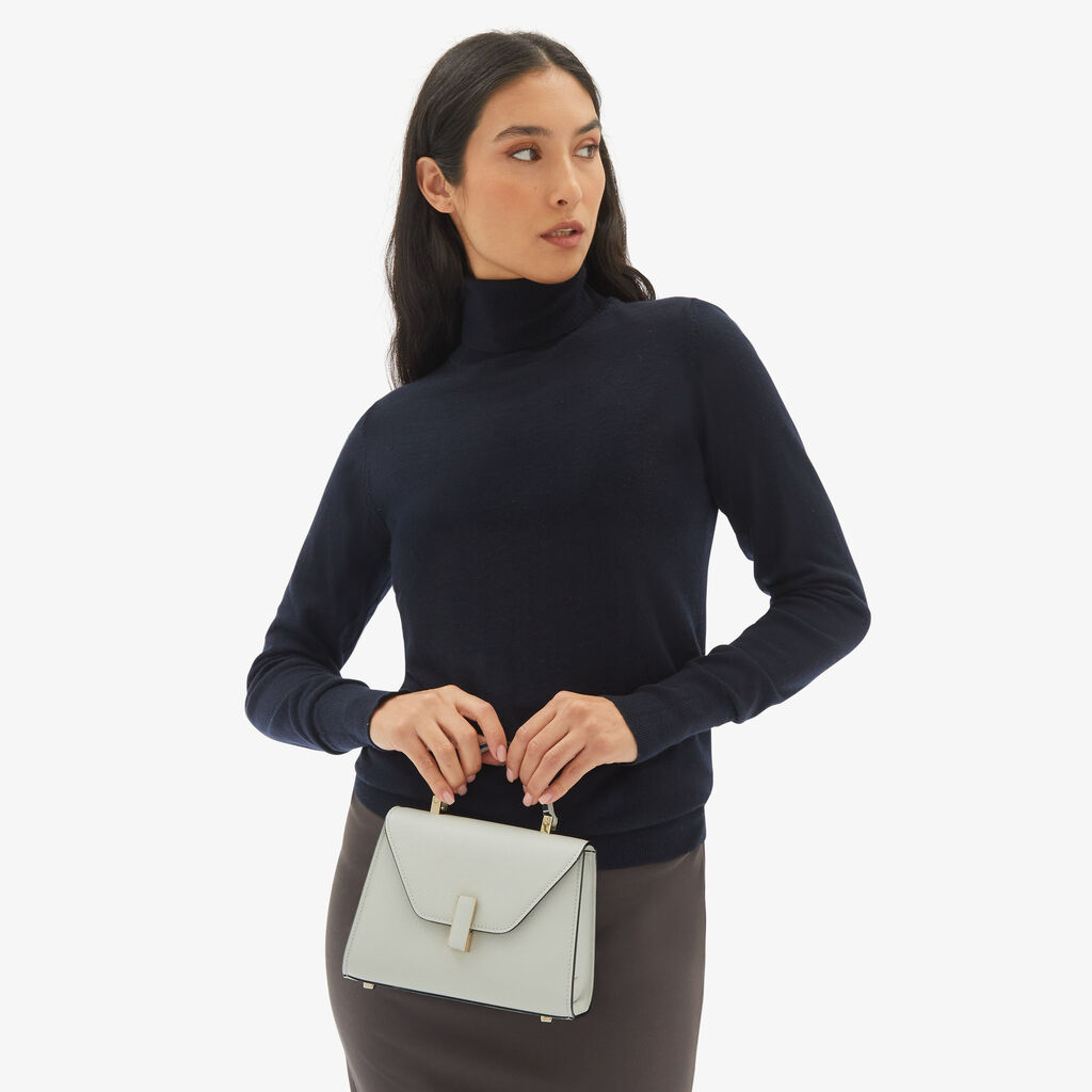 Valextra Borsa a tracolla Donna in Pelle rigida Bianca | Valextra Iside Fino al 65% di sconto