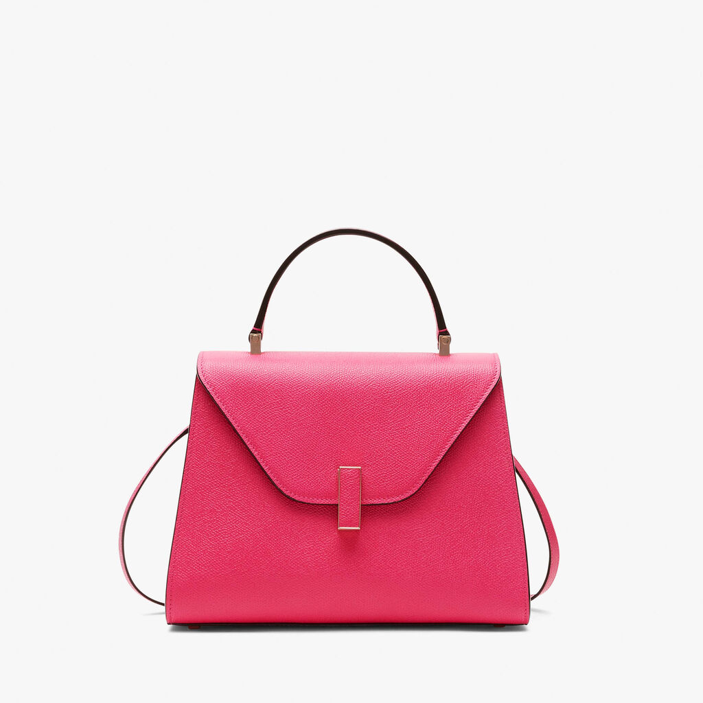 Valextra Borsa a mano in Pelle Rosa Fucsia con tracolla | Valextra Iside Enormi sconti