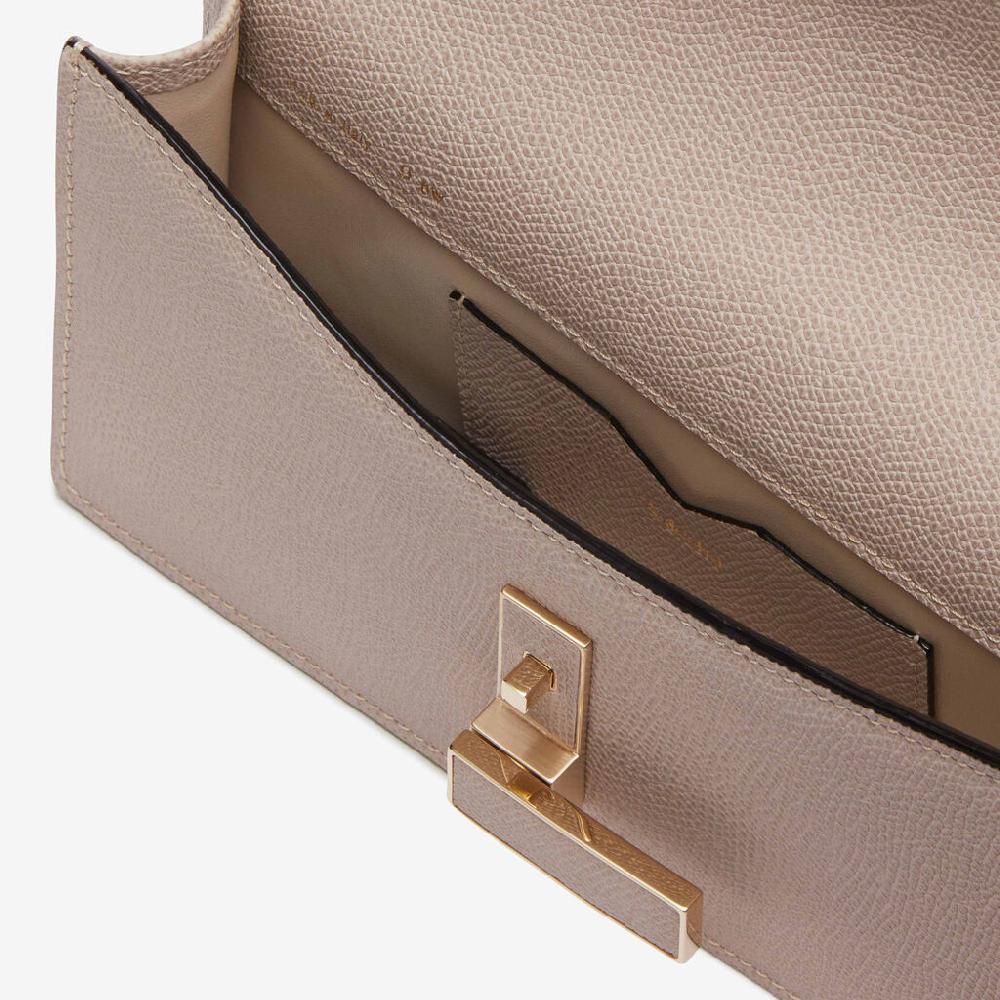 Valextra Clutch da Donna in Pelle Rosa di Lusso | Valextra Iside Officina