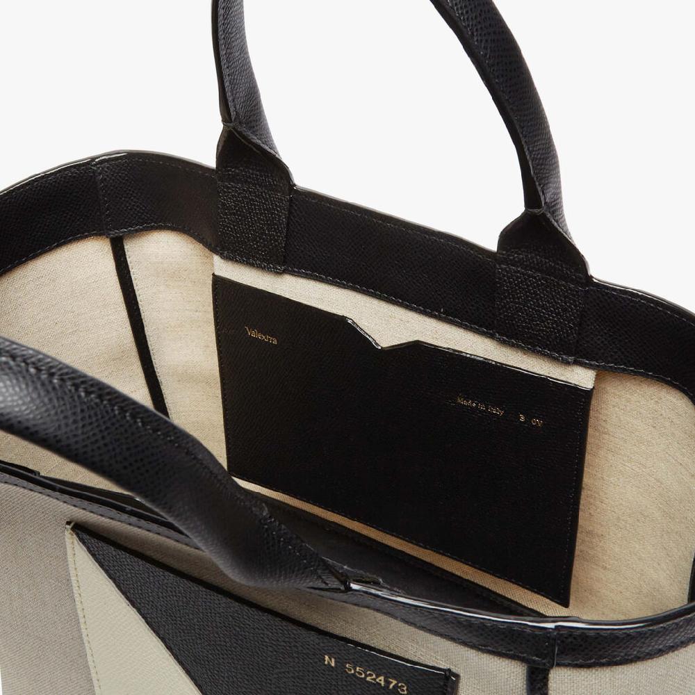 Valextra Borsa tote in Tessuto da Donna Marrone di Lusso | Valextra Limitato a 3 giorni