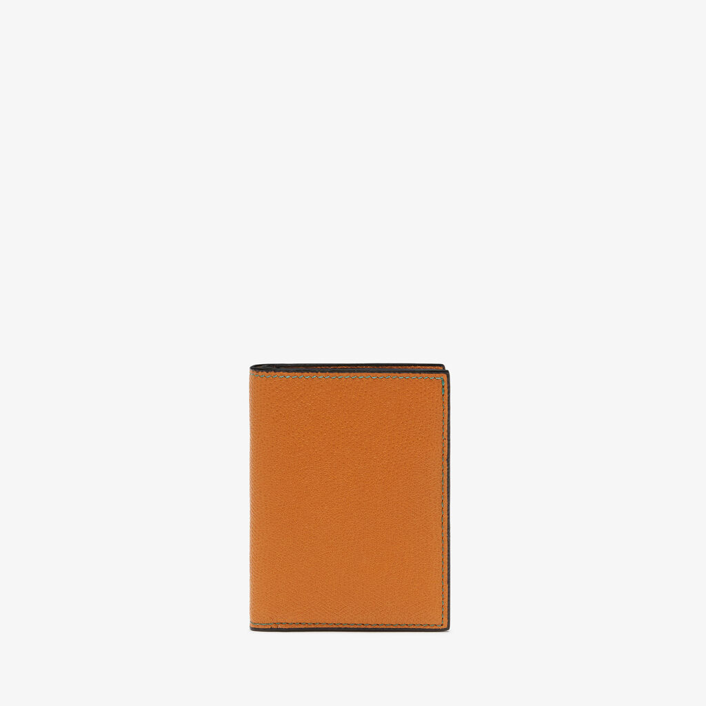 Valextra Portafoglio bifold di Lusso in Pelle Marrone | Valextra Promozione