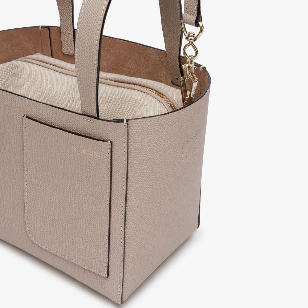 Valextra Borsa a secchiello da Donna in Pelle Rosa Nude | Valextra Soft Negozi Online