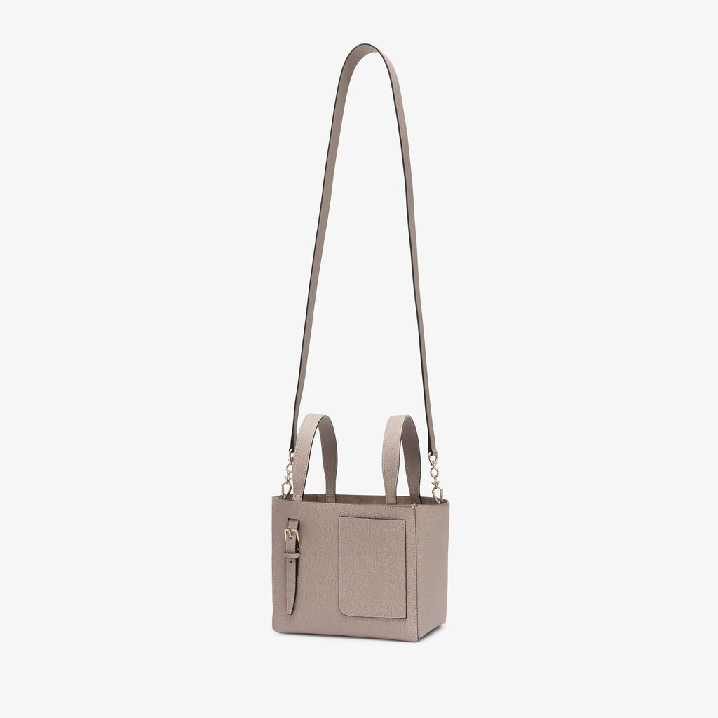 Valextra Borsa a secchiello da Donna in Pelle Rosa Nude | Valextra Soft Negozi Online