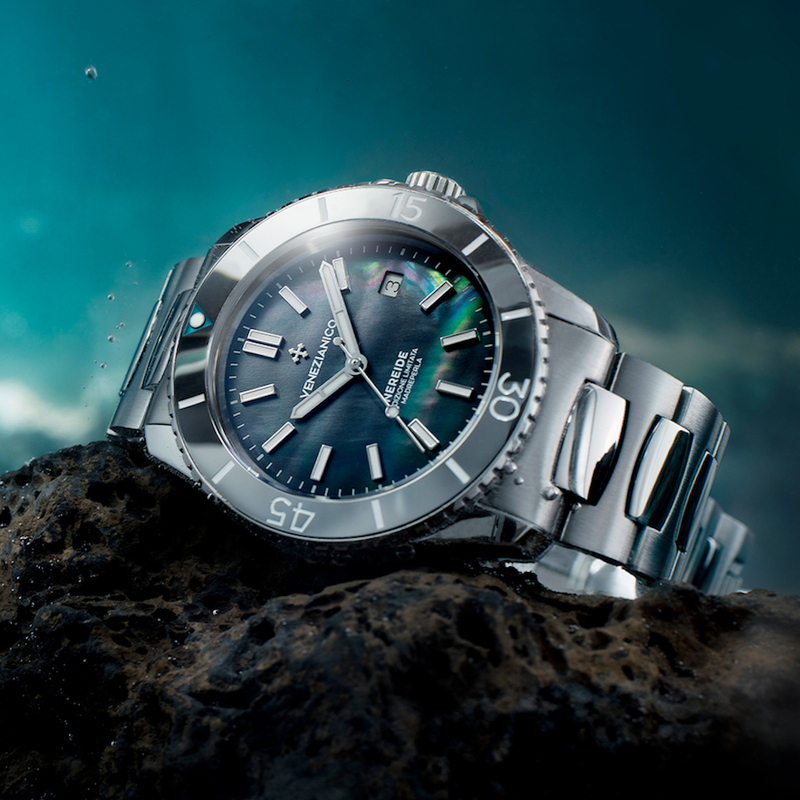 Venezianico NEREIDE TUNGSTENO - Madreperla Limited Edition Consegna Veloce