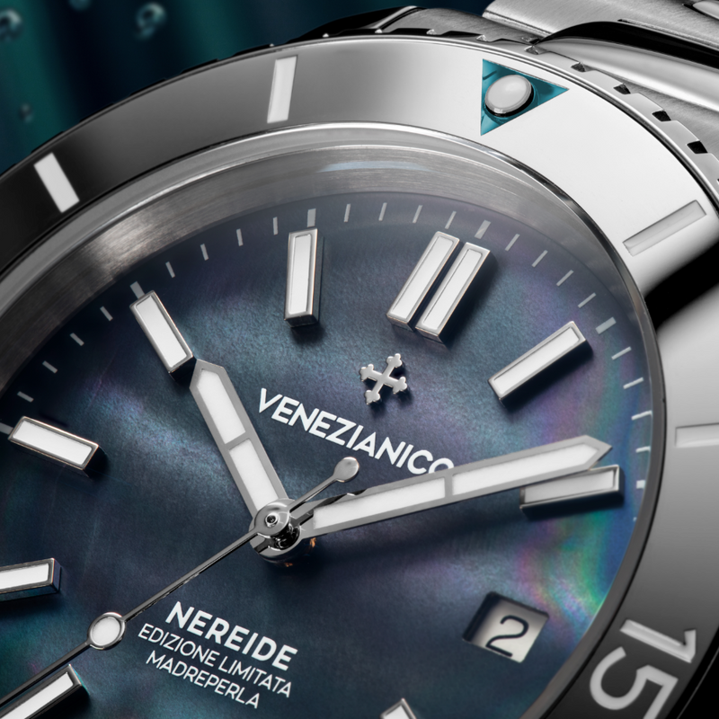 Venezianico NEREIDE TUNGSTENO - Madreperla Limited Edition Consegna Veloce