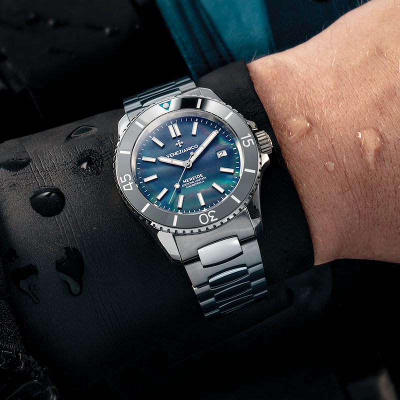 Venezianico NEREIDE TUNGSTENO - Madreperla Limited Edition Consegna Veloce