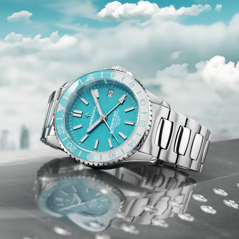 Venezianico NEREIDE GMT Cielo - 3521505C In Saldo
