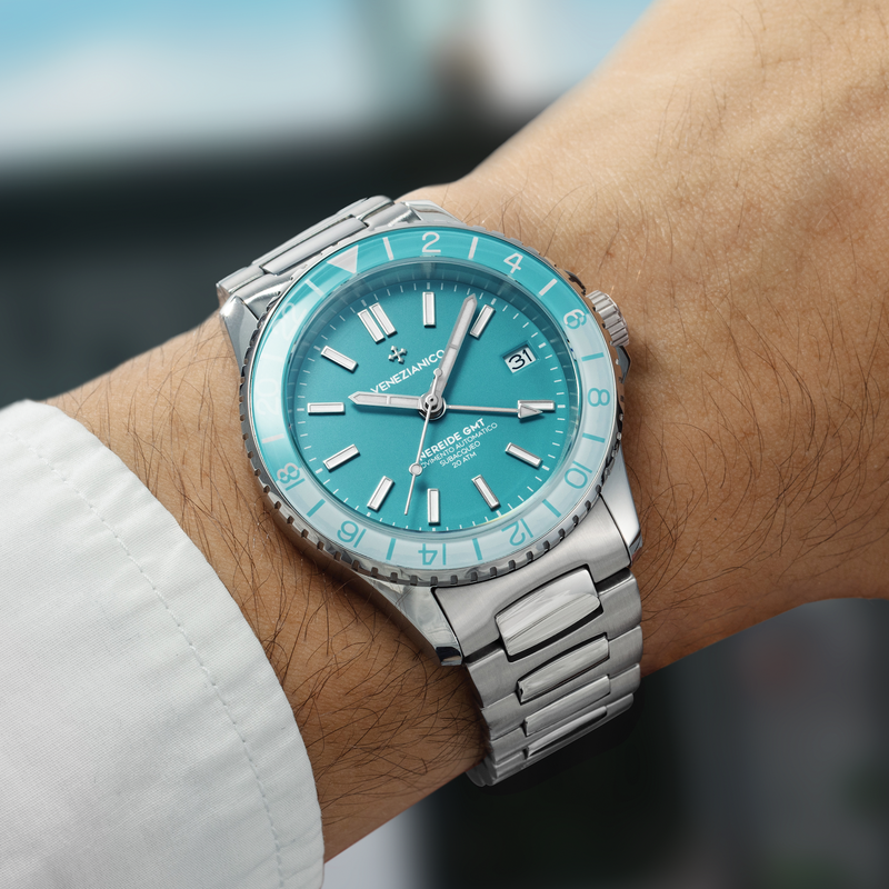 Venezianico NEREIDE GMT Cielo - 3521505C In Saldo
