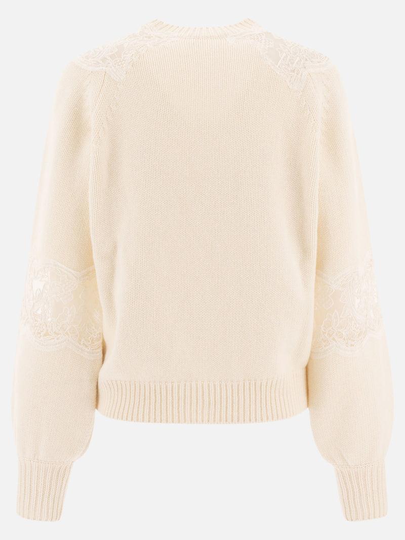 ﻿Vietti Elie Saab Maglione con inserti in pizzo Affare Del Giorno