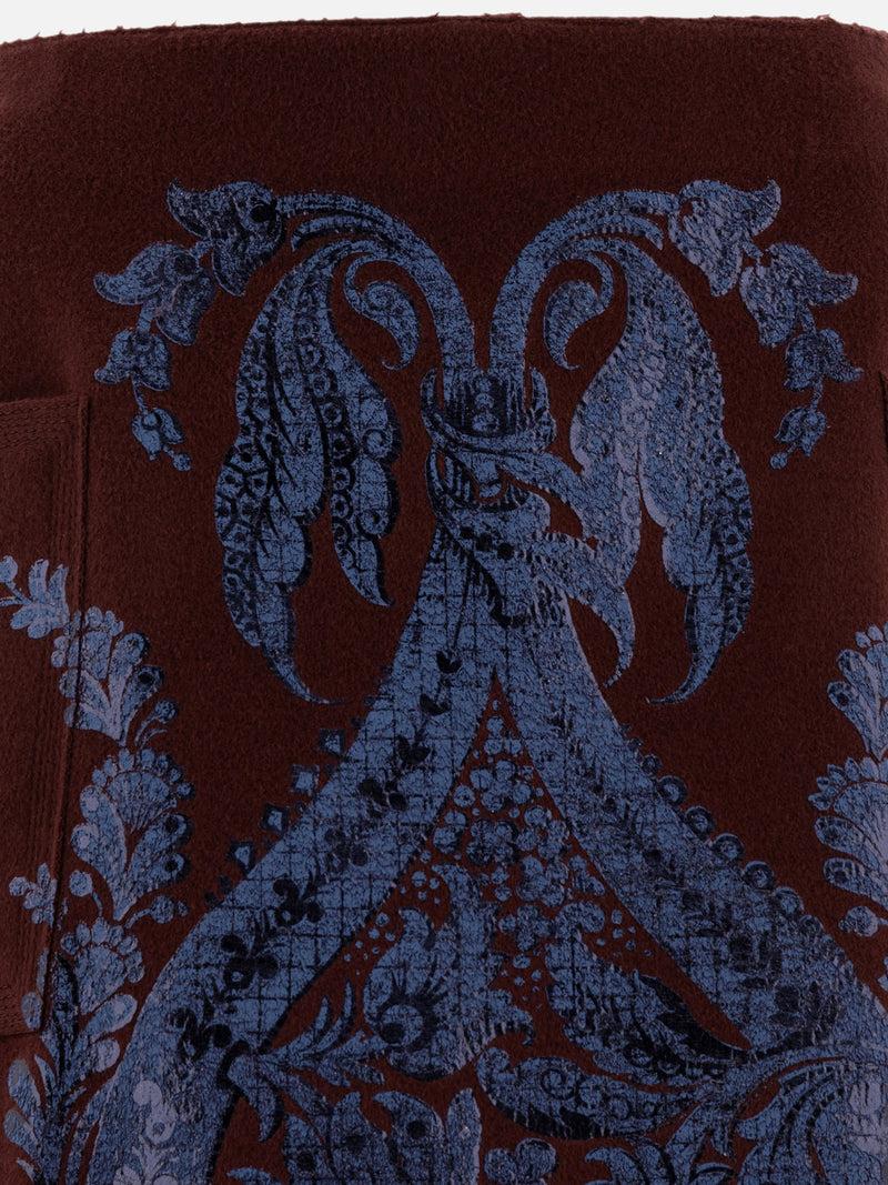 Vietti Etro Gonna mini con stampa laminata Vendita Calda