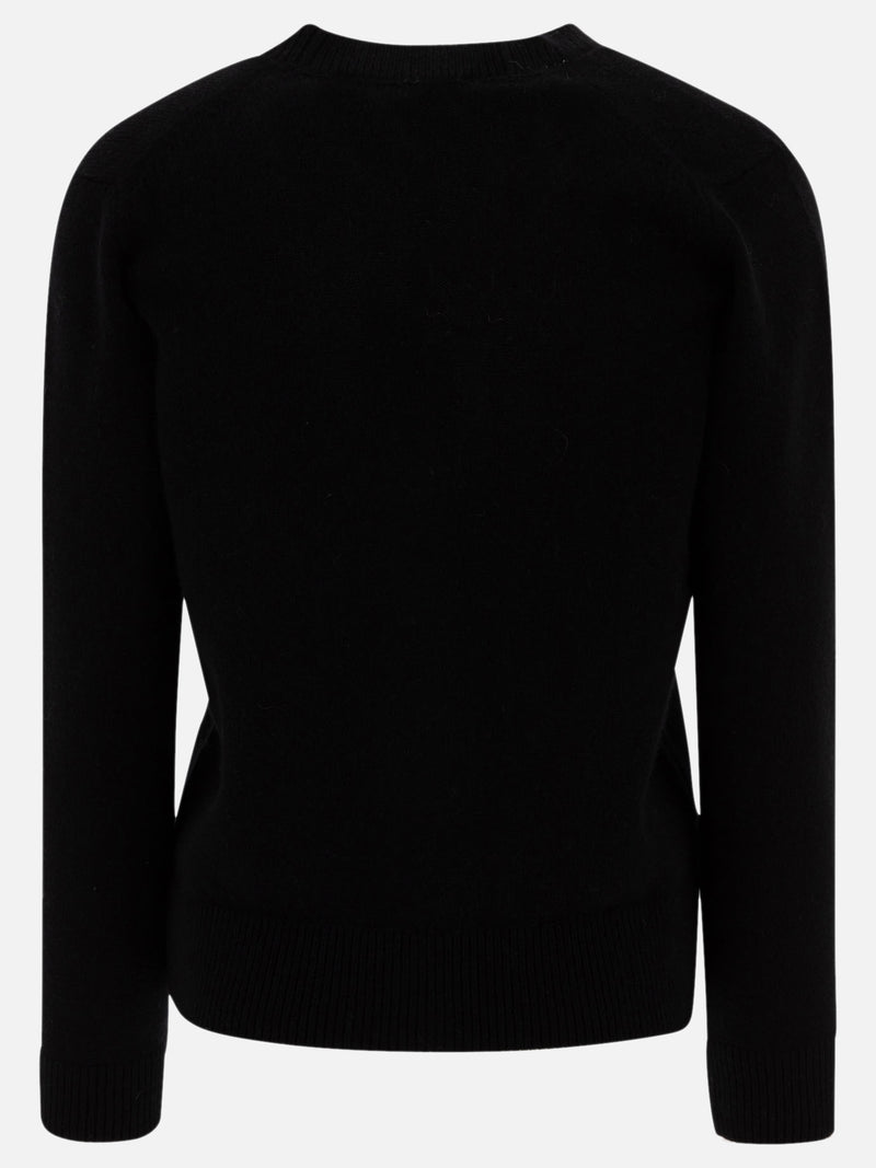 Vietti Maison Kitsuné Cardigan boxy "Baby Fox" Vendite Flash