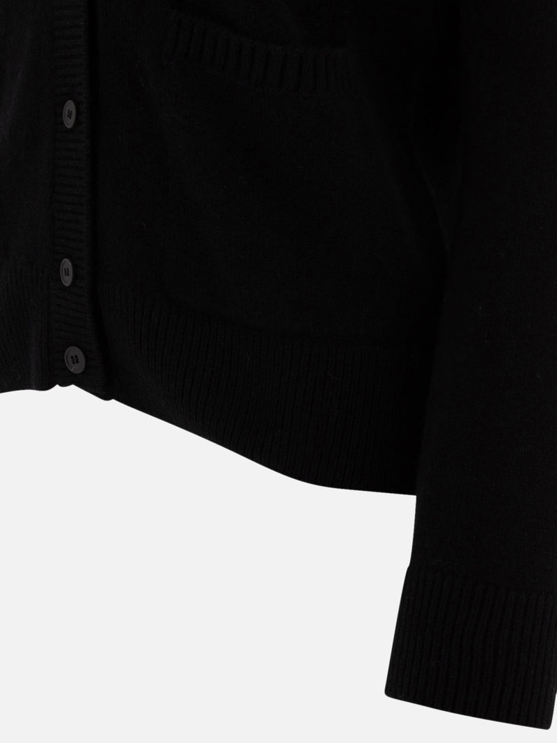 Vietti Maison Kitsuné Cardigan boxy "Baby Fox" Vendite Flash