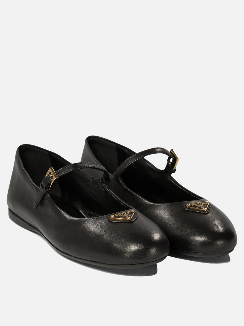 Vietti Prada Ballerine in nappa In Saldo