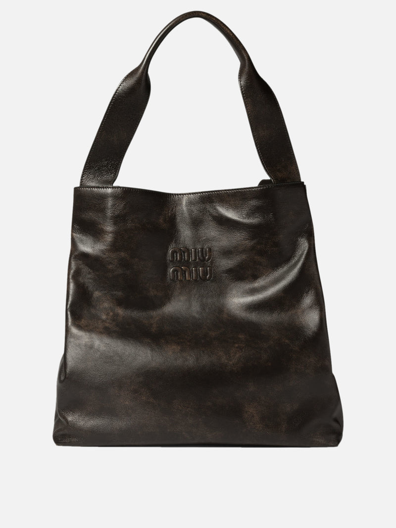 Vietti Miu Miu Borsa a spalla in pelle