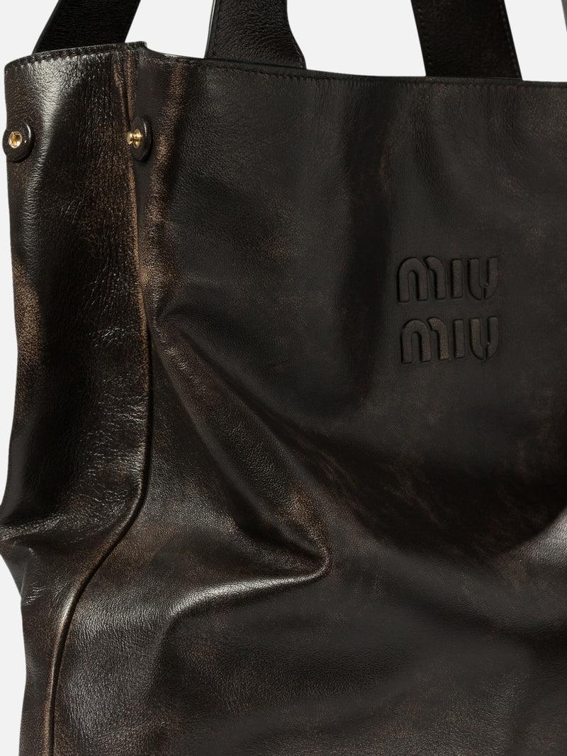 Vietti Miu Miu Borsa a spalla in pelle Hotsell