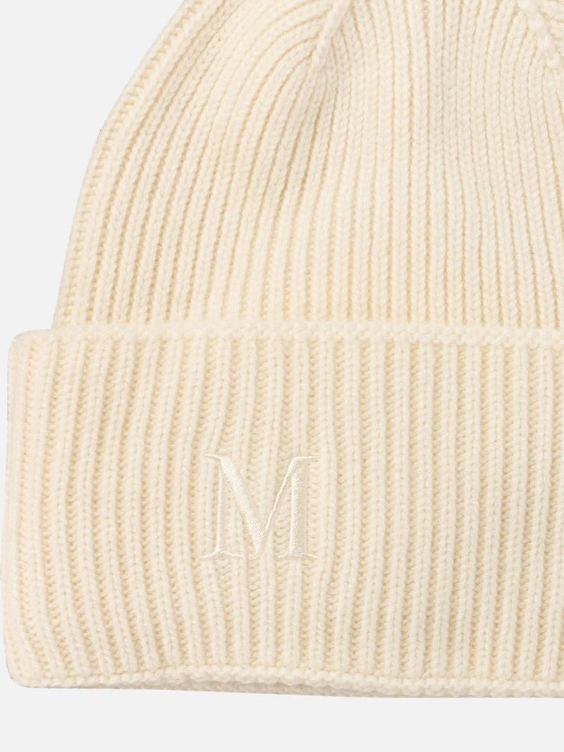 Vietti Max Mara Berretto in cashmere a coste In Saldo