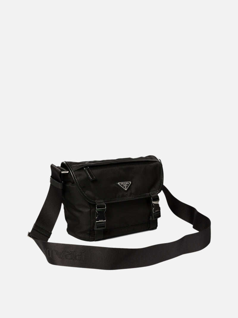 Vietti Prada Borsa a tracolla in Re-Nylon e Saffiano Vendite Flash