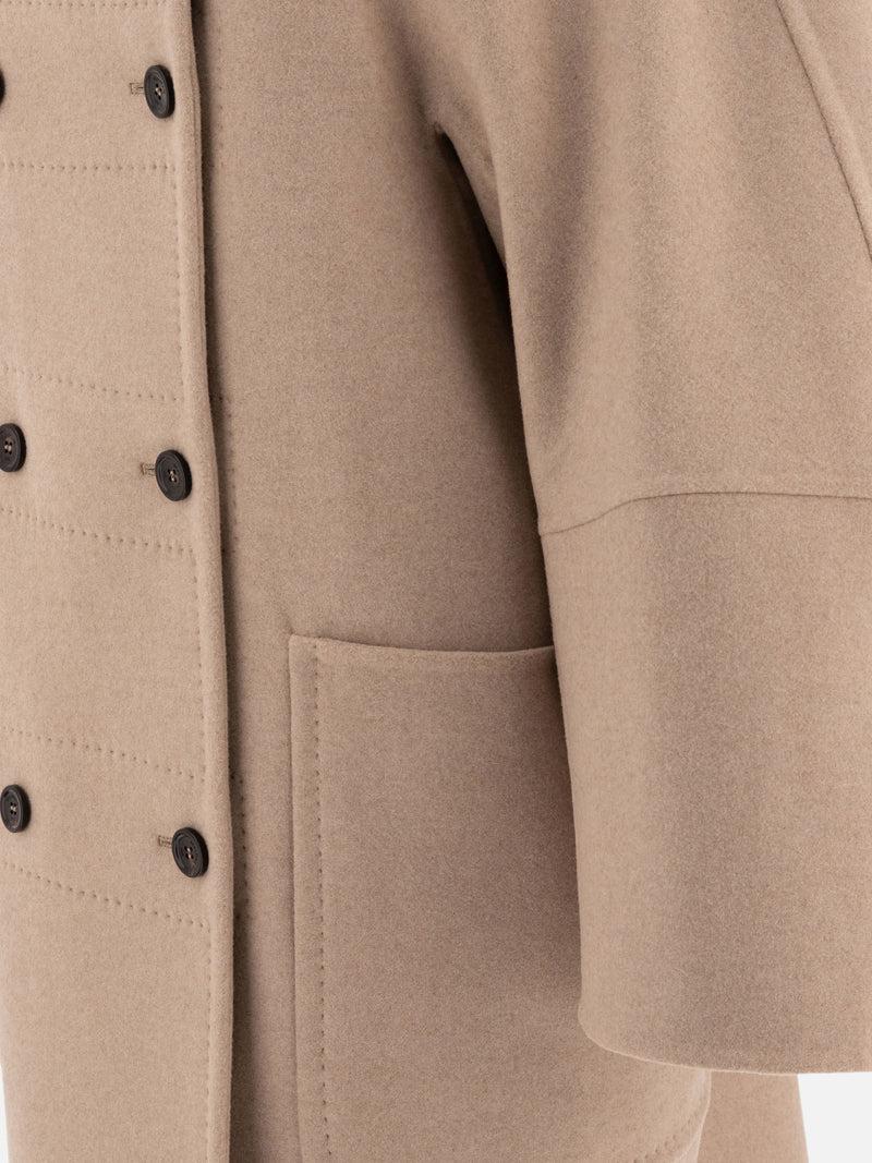 Vietti Max Mara Cappotto doppiopetto in lana e cashmere Negozi Online