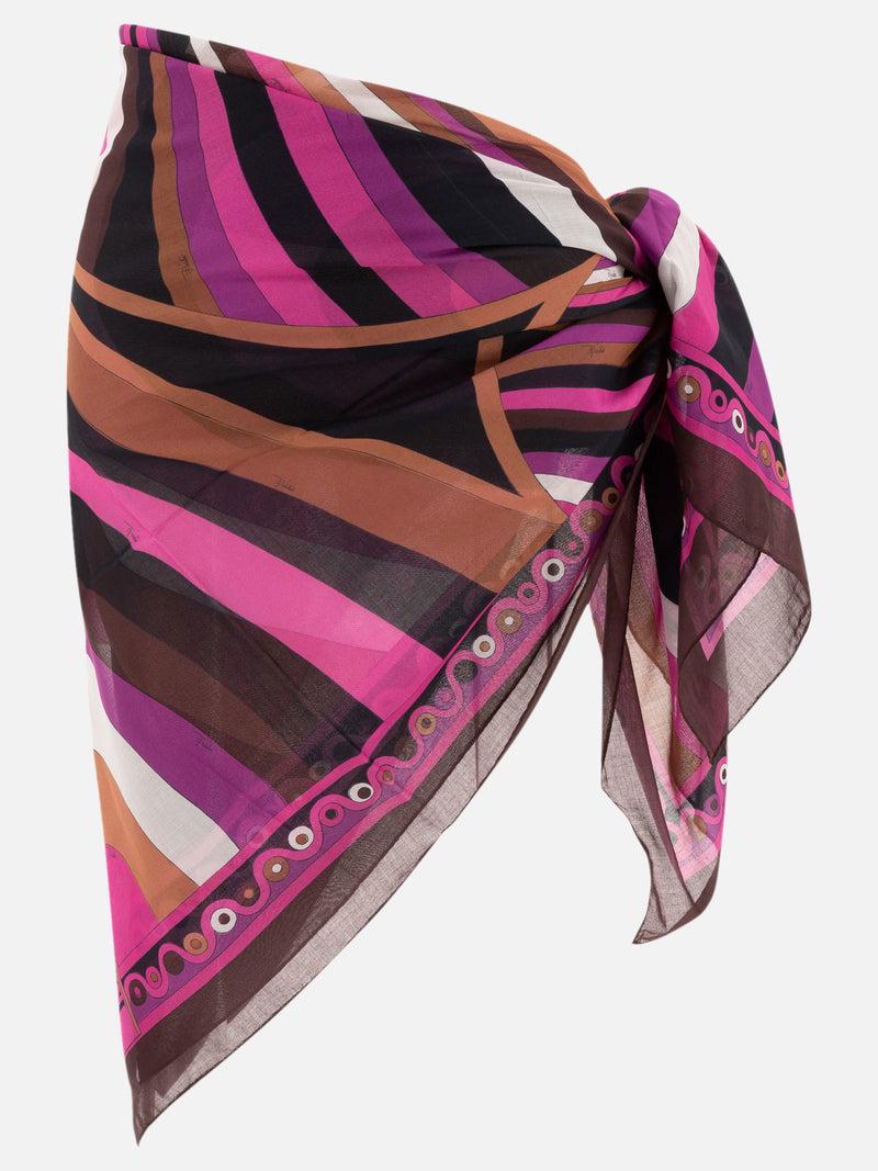 Vietti Pucci Sarong con stampa Iride e Onde Sottocosto