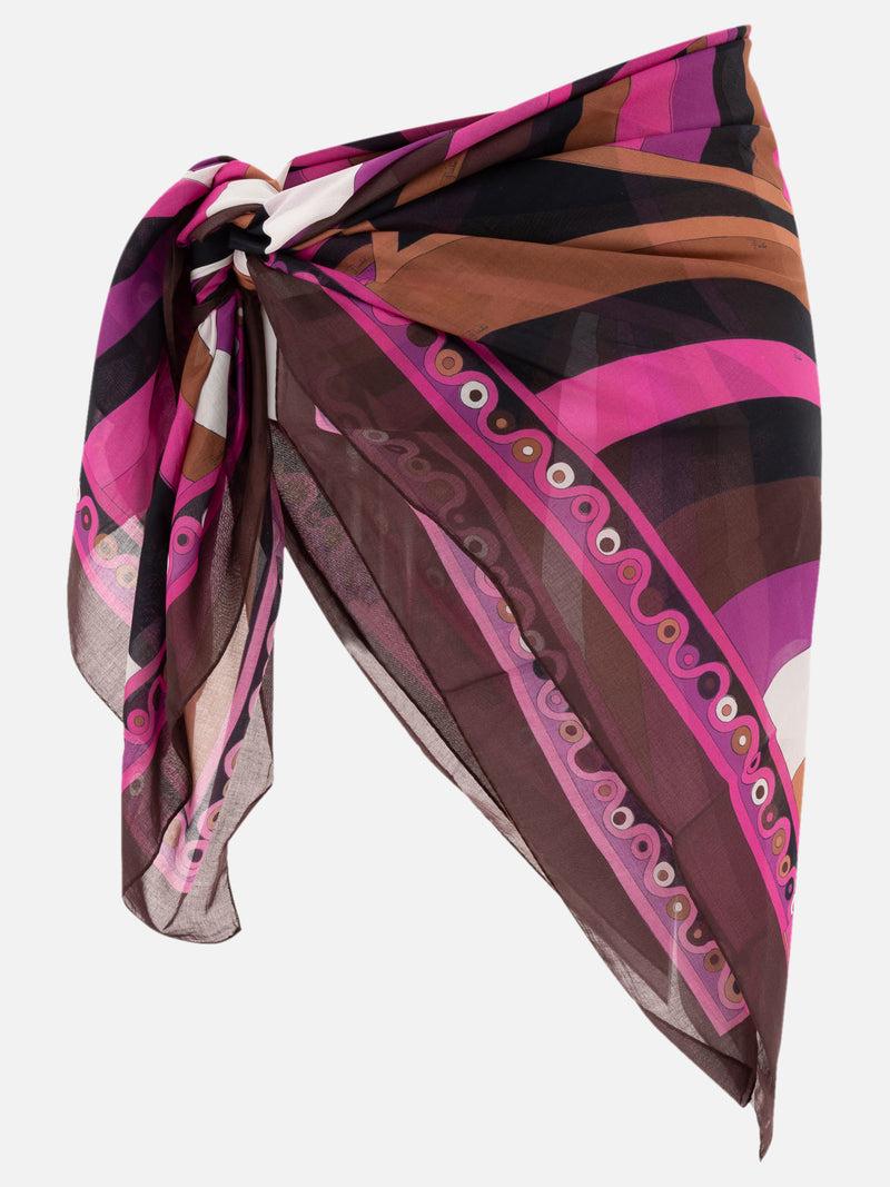 Vietti Pucci Sarong con stampa Iride e Onde Sottocosto